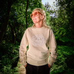 Sweat-shirt Lion blanc naturel