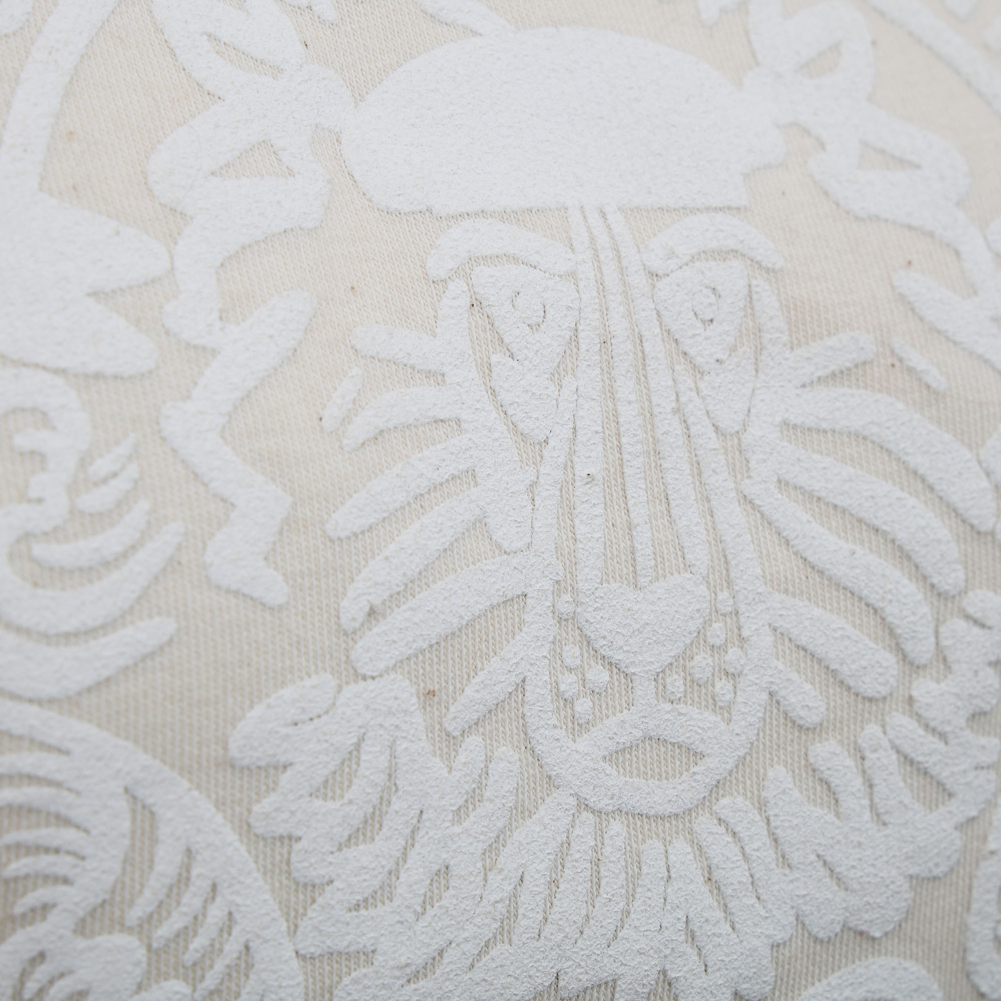 Sweat-shirt Lion blanc naturel